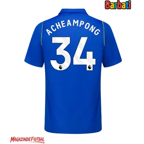 Chelsea Josh Acheampong #34 Tricou Fotbal Replică 2026-27 Barbati Acasa Chelsea Josh Acheampong #34 Tricou Fotbal Replică 2026-27 Barbati Acasa